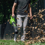 POWERALL 48V (24V x 2) Leaf Blower 217 km/h - 2x 4Ah Battery