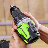 POWERALL 24V PRO Hammer Drill 90Nm - 4Ah Battery