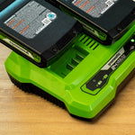 24V Starter Kit 2x2Ah Batteries + Dual Charger
