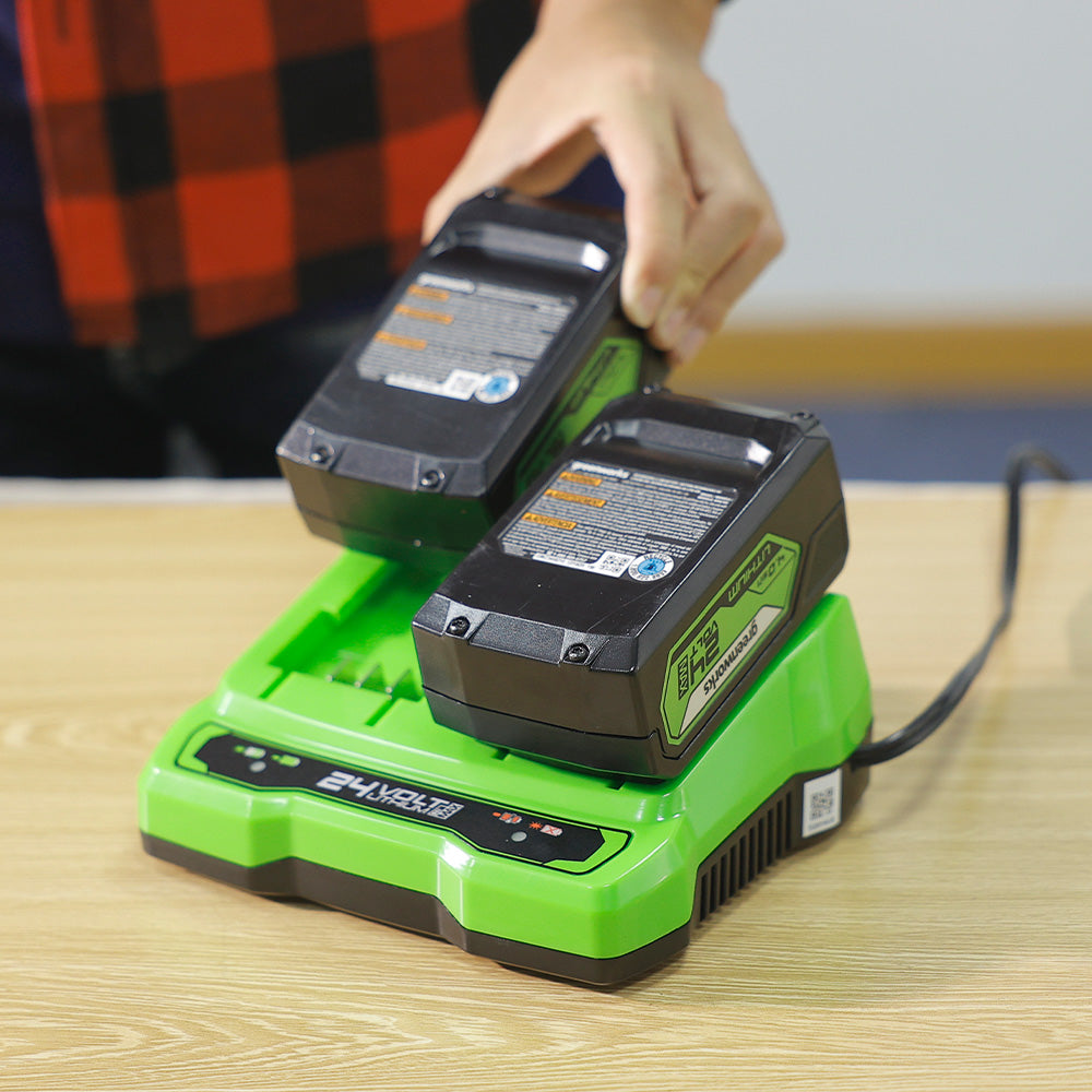 POWERALL 24V Starter Kit 2x4Ah Batteries + Dual Charger