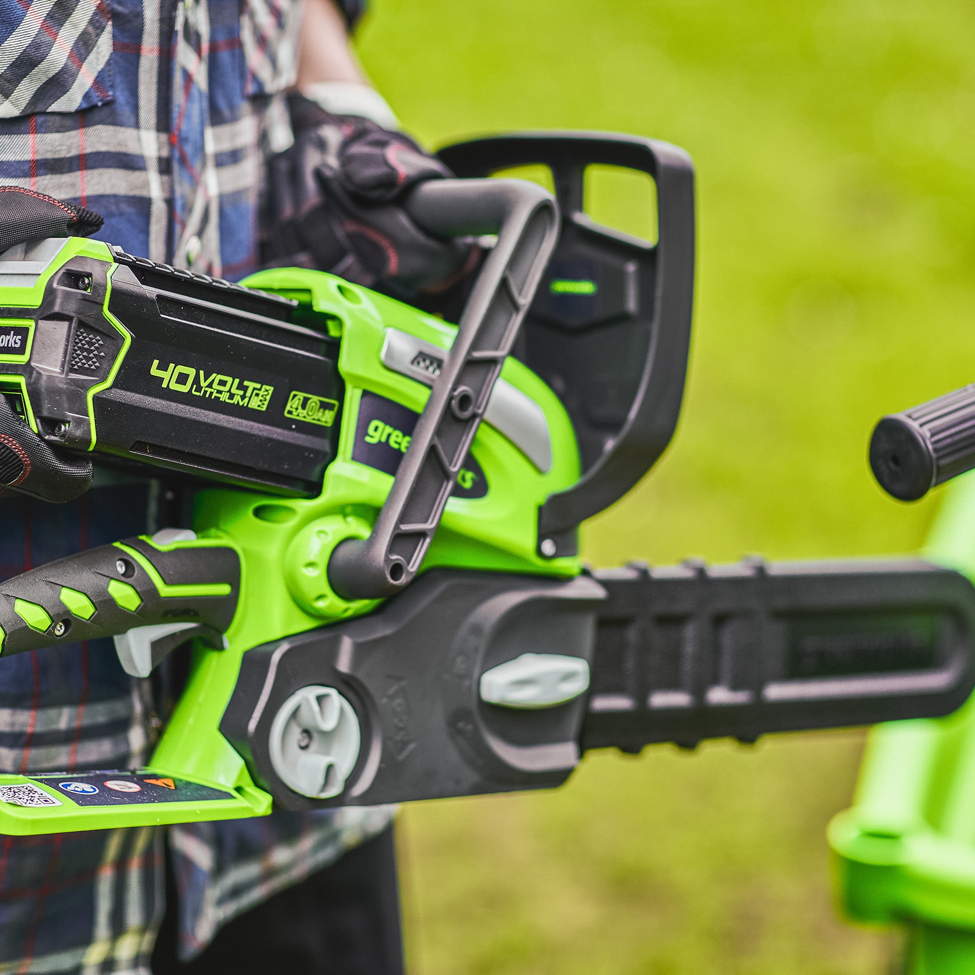 40V Chainsaw 30cm Gen. II - tool only – Greenworks Tools EU