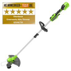 24V Grass Trimmer 33cm - 4Ah Battery