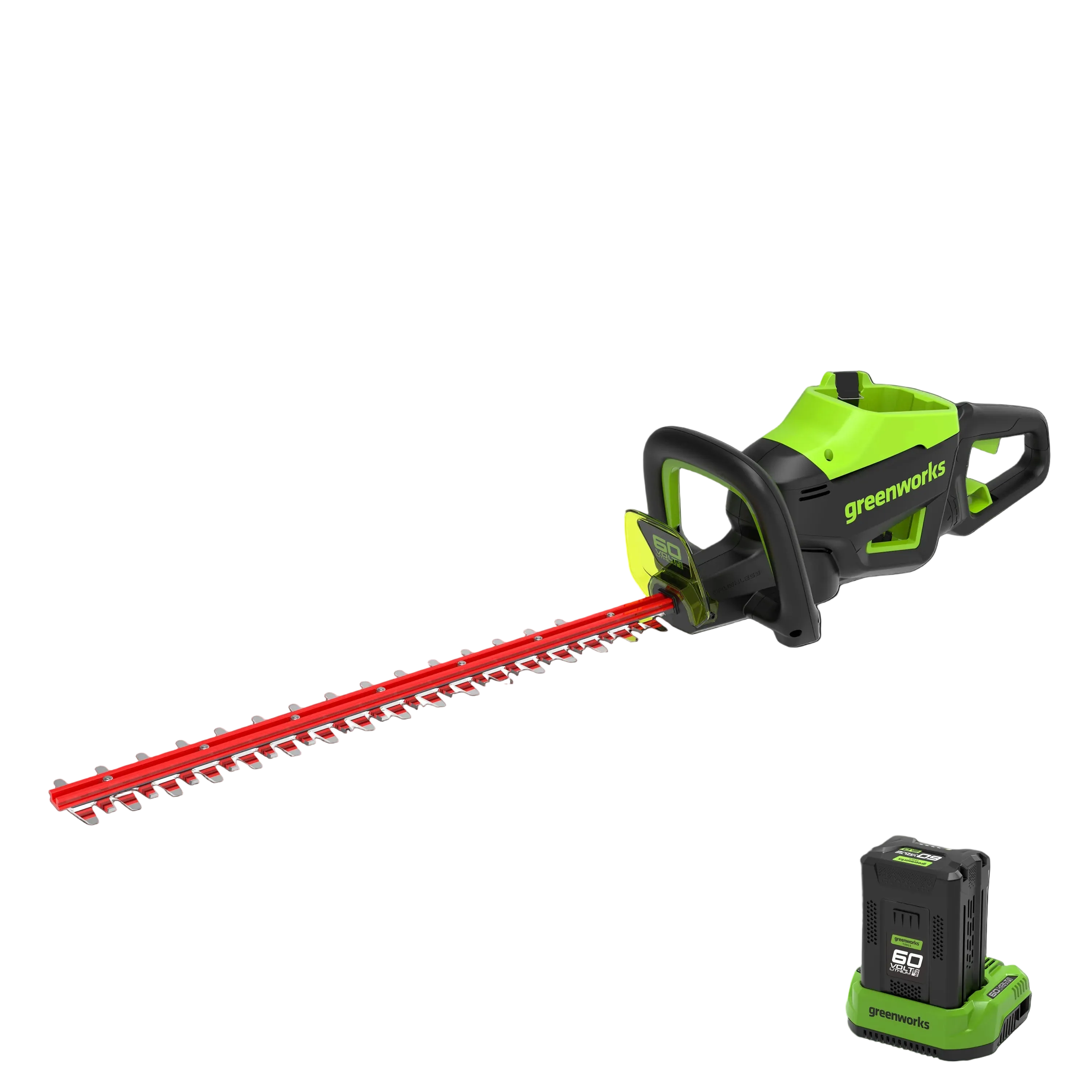 60V Hedge Trimmer 66cm - 2Ah Battery