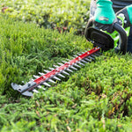 2x24V Lawn Mower 36cm + Hedge Trimmer 61cm Set