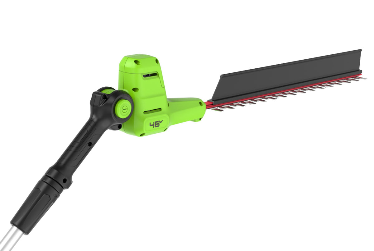 48V DVT Brushed Pole Hedge Trimmer 51cm - tool only