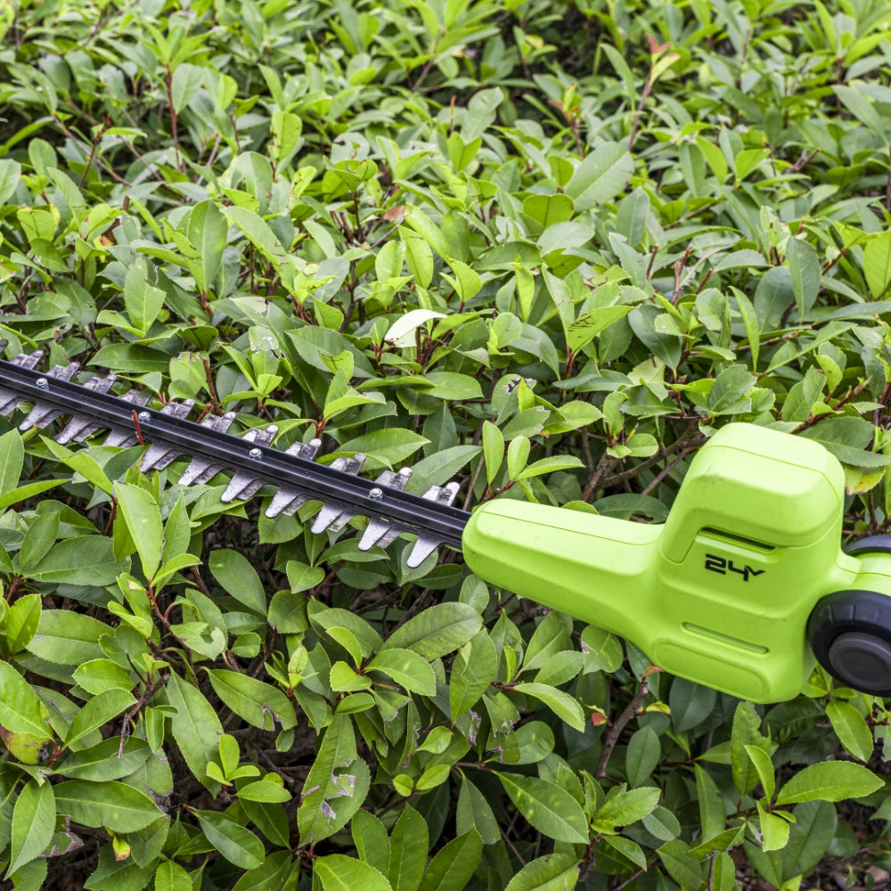 POWERALL 24V Pole Hedge Trimmer 51cm Gen. II - 2Ah Battery