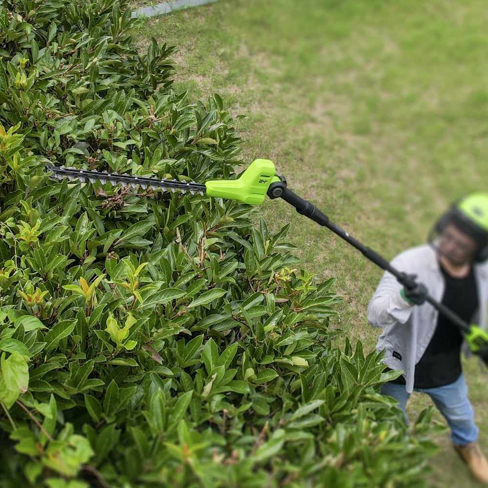 POWERALL 24V Pole Hedge Trimmer 51cm Gen. II - 2Ah Battery