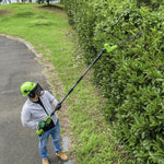 POWERALL 24V Pole Hedge Trimmer 51cm Gen. II - 2Ah Battery