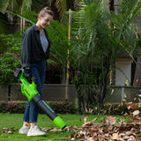 POWERALL 48V (24V x 2) Leaf Blower 217 km/h - tool only