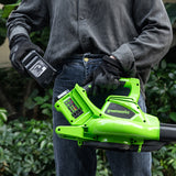 POWERALL 48V (24V x 2) Leaf Blower / Leaf Vacuum 322 km/h