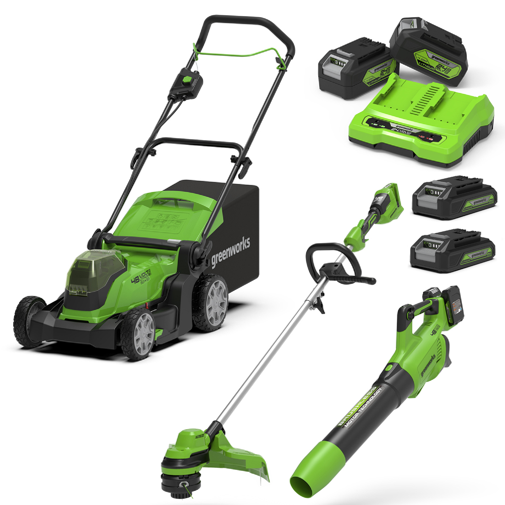 Greenworks 40v cordless lawn mower 41cm sale