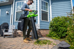40V Leaf Blower / Leaf Vacuum 370 km/h - 2x 2Ah Battery