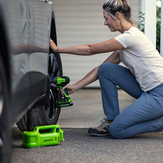 24V Tyre Change Set - Jack + Impact Wrench 400Nm