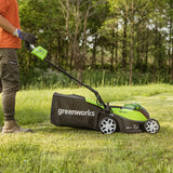 40V Lawn Mower 35cm + Grass Trimmer 33cm + Hedge Trimmer 61cm Set
