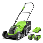 40V Lawn Mower 35cm - 2x2Ah Battery