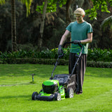 POWERALL 48V (24V x 2) Lawn Mower SP 46cm + 24V Grass Trimmer 30cm Set