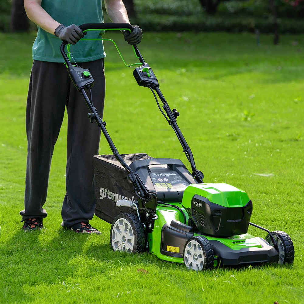 POWERALL 48V (24V x 2) Lawn Mower SP 46cm - tool only – Greenworks