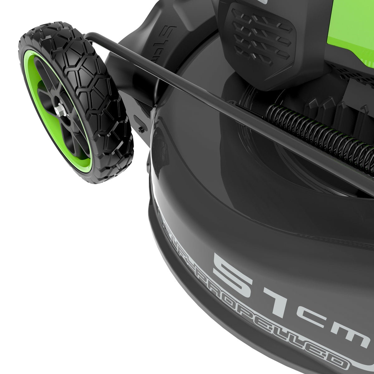 48V DVT 51 cm Lawn Mower - 5Ah Battery