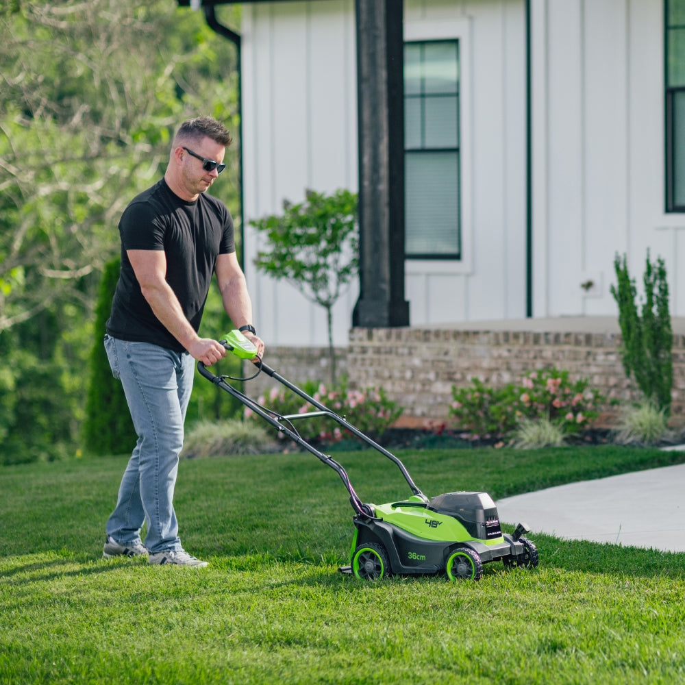 POWERALL 48V (24V x 2) Lawn Mower 36cm - tool only