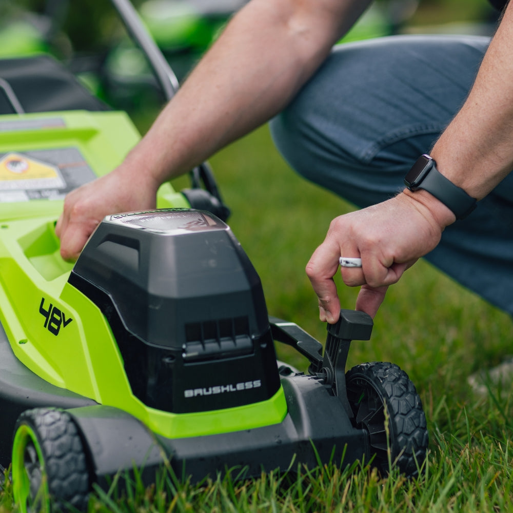 POWERALL 48V (24V x 2) Lawn Mower 36cm + 24V Grass Trimmer 25cm Gen. II Set