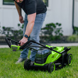 POWERALL 48V (24V x 2) Lawn Mower 36cm - 2x 4Ah Battery
