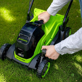 POWERALL 24V Lawn Mower 33cm + Grass Trimmer 25cm Gen. II Set