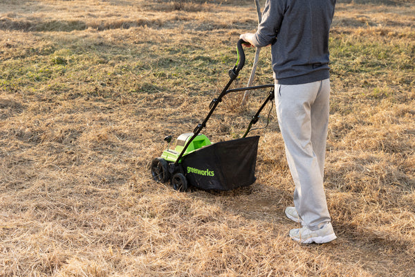 40V Dethatcher / Scarifier 2-in-1 38cm - tool only