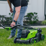 24V+24V Lawn Mower 41cm - 2x 4Ah Battery