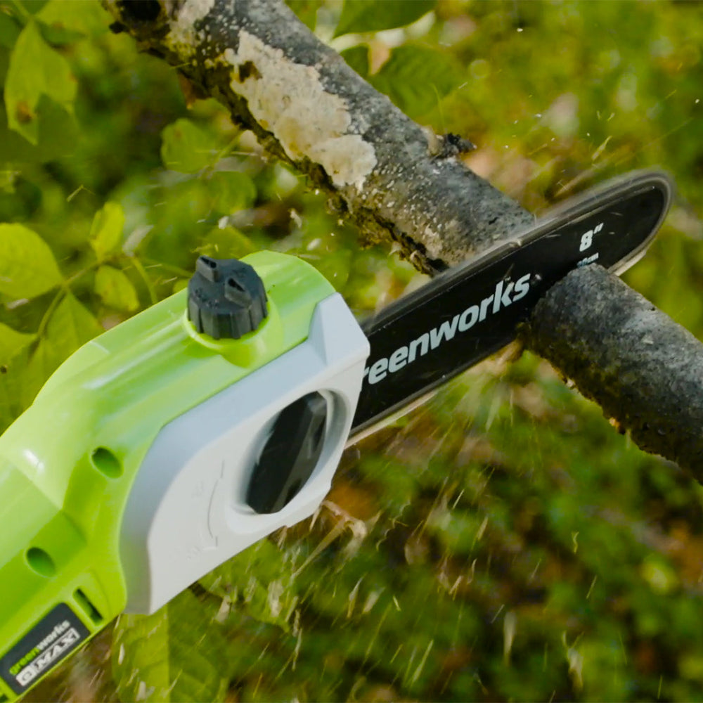 Greenworks 40v pole deals saw