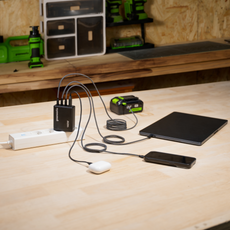 POWERALL 24V Starter Kit 2x 4Ah USB-C Batteries + 140W Charger