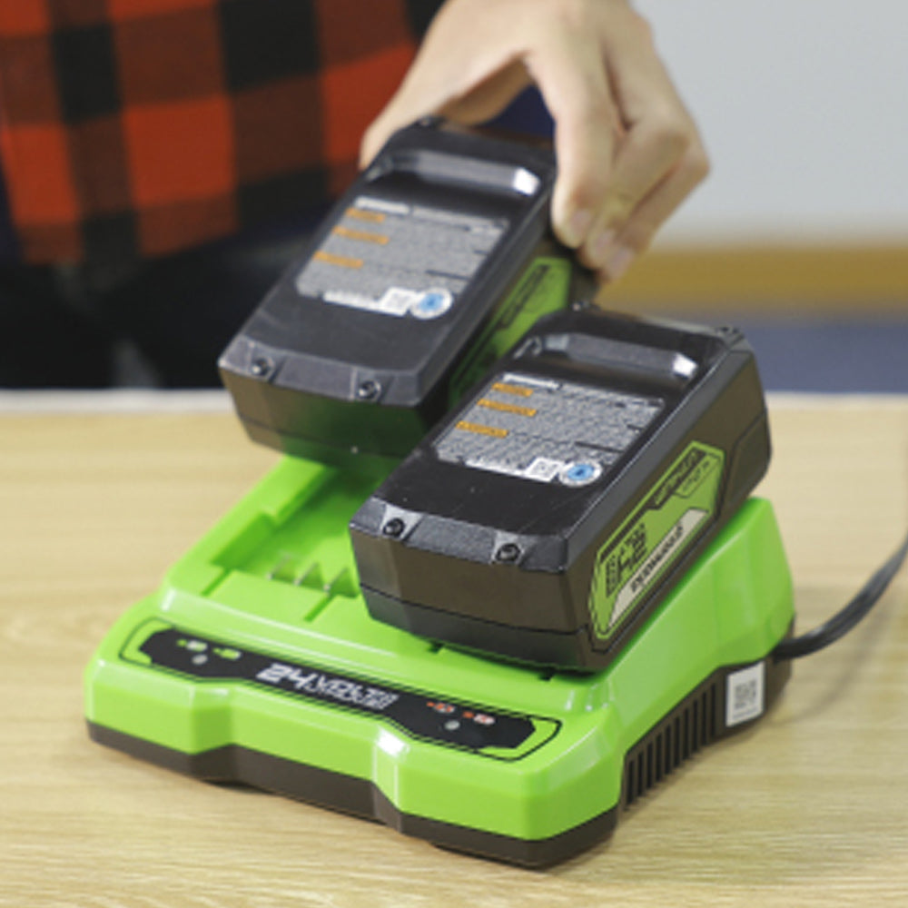 POWERALL 24V Dual Slot Charger 4A