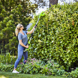POWERALL 24V Pole Hedge Trimmer 51cm - 2Ah Battery