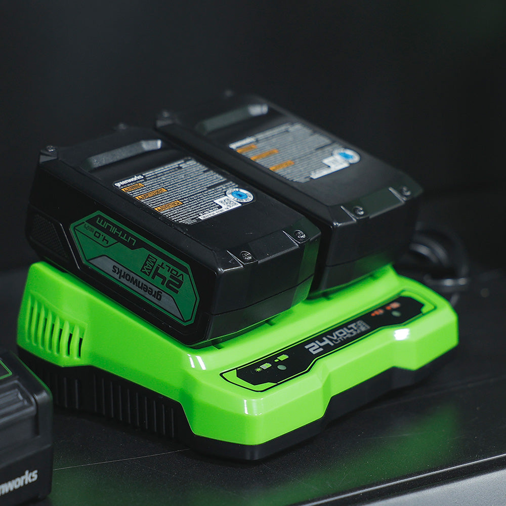 POWERALL 24V Starter Kit 2x4Ah Batteries + Dual Charger