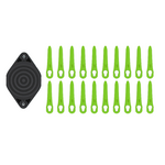 Double blade trimmer head + 20 blades for 2112907 & 2113007UB
