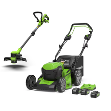 24V+24V Lawn Mower SP 46cm + 24V Grass Trimmer 30cm Set