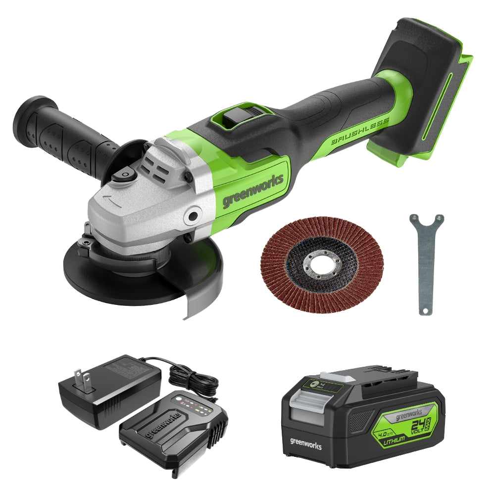 POWERALL 24V Angle Grinder - 4Ah Battery