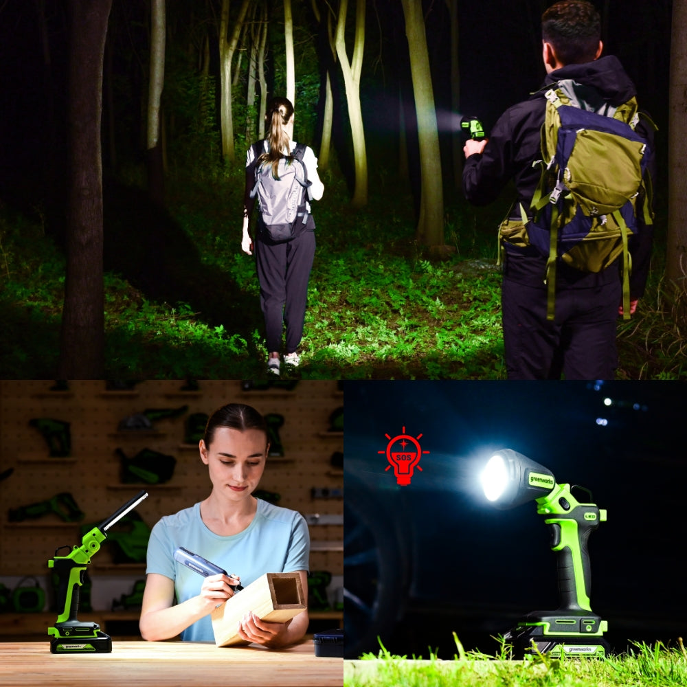 POWERALL 24V 2-in-1 LED Work Light - tool only