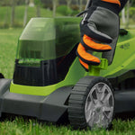 2x24V Lawn Mower 36cm + Hedge Trimmer 61cm Set