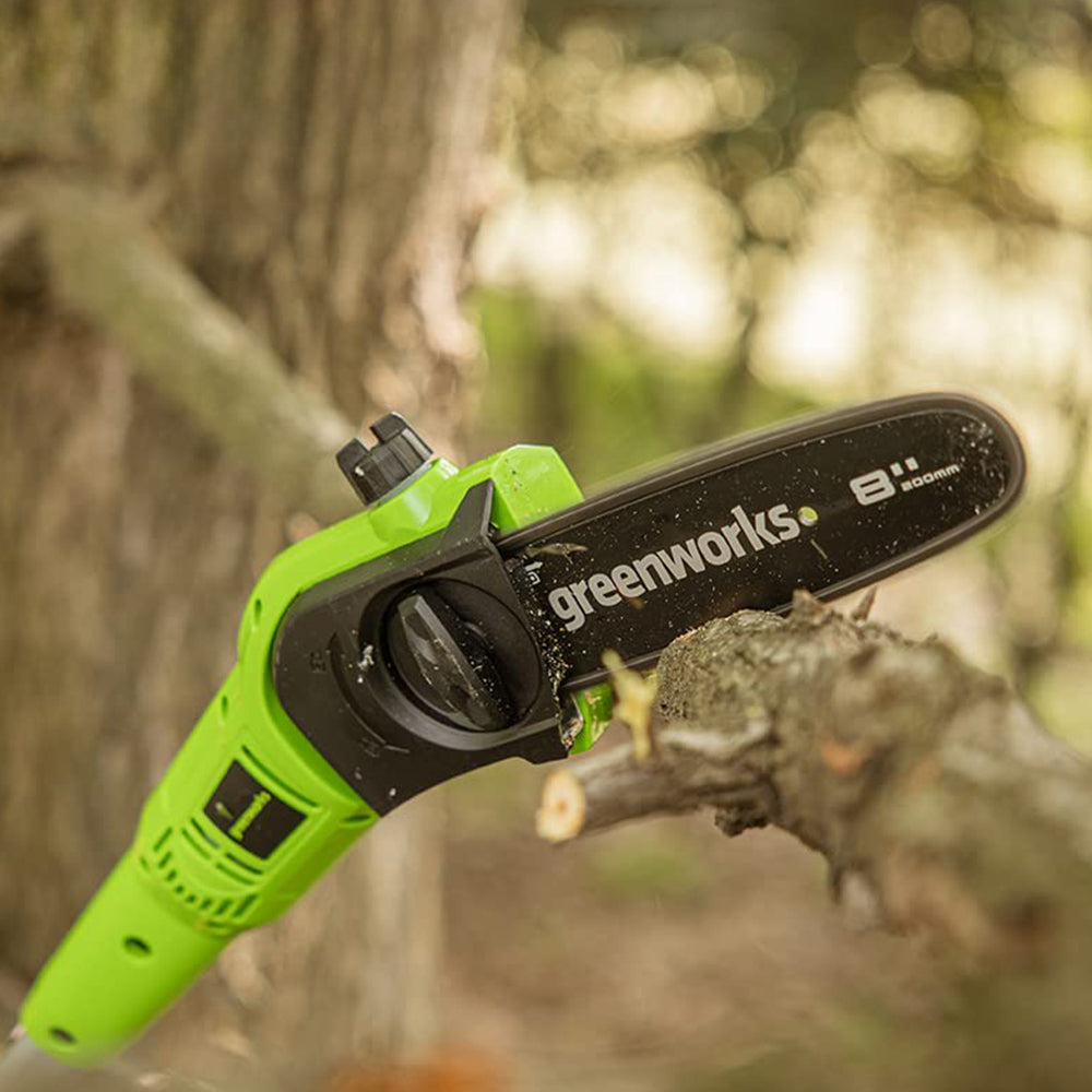 40V Pole Saw & Hedge Trimmer - 2Ah Battery