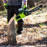 40V Chainsaw 35cm - 2x 2Ah Battery