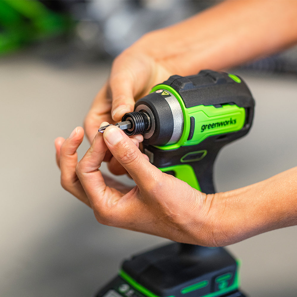 POWERALL 24V Impact Driver + Hammer Drill Set