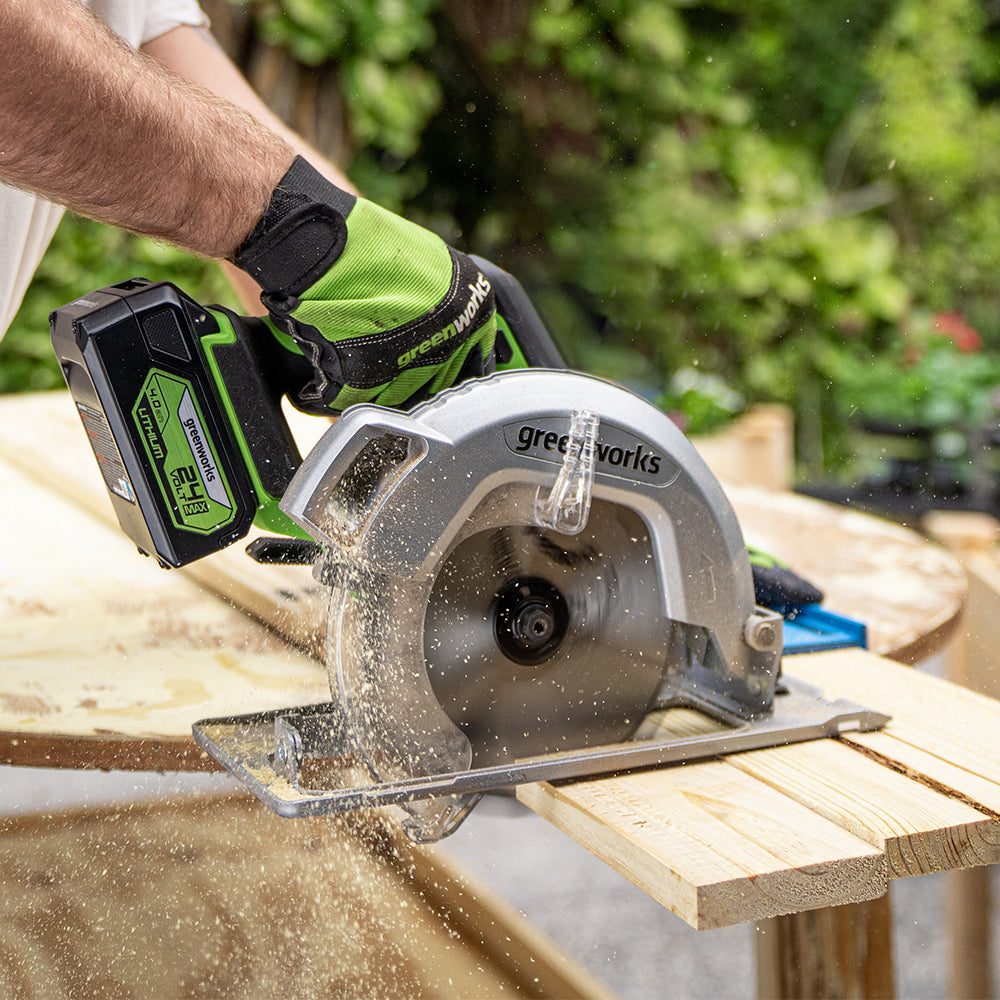 24V Brushless Circular Saw GD24KS Buy online at Greenworks