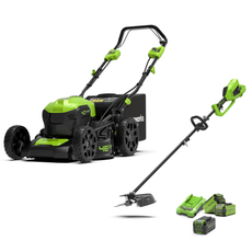 40V Lawn Mower SP 46cm + Brush Cutter 40cm Set