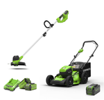 40V Lawn Mower 46cm + String Trimmer 30cm Set
