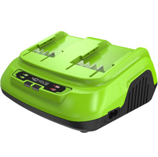 40V Dual Slot Rapid Charger 8A