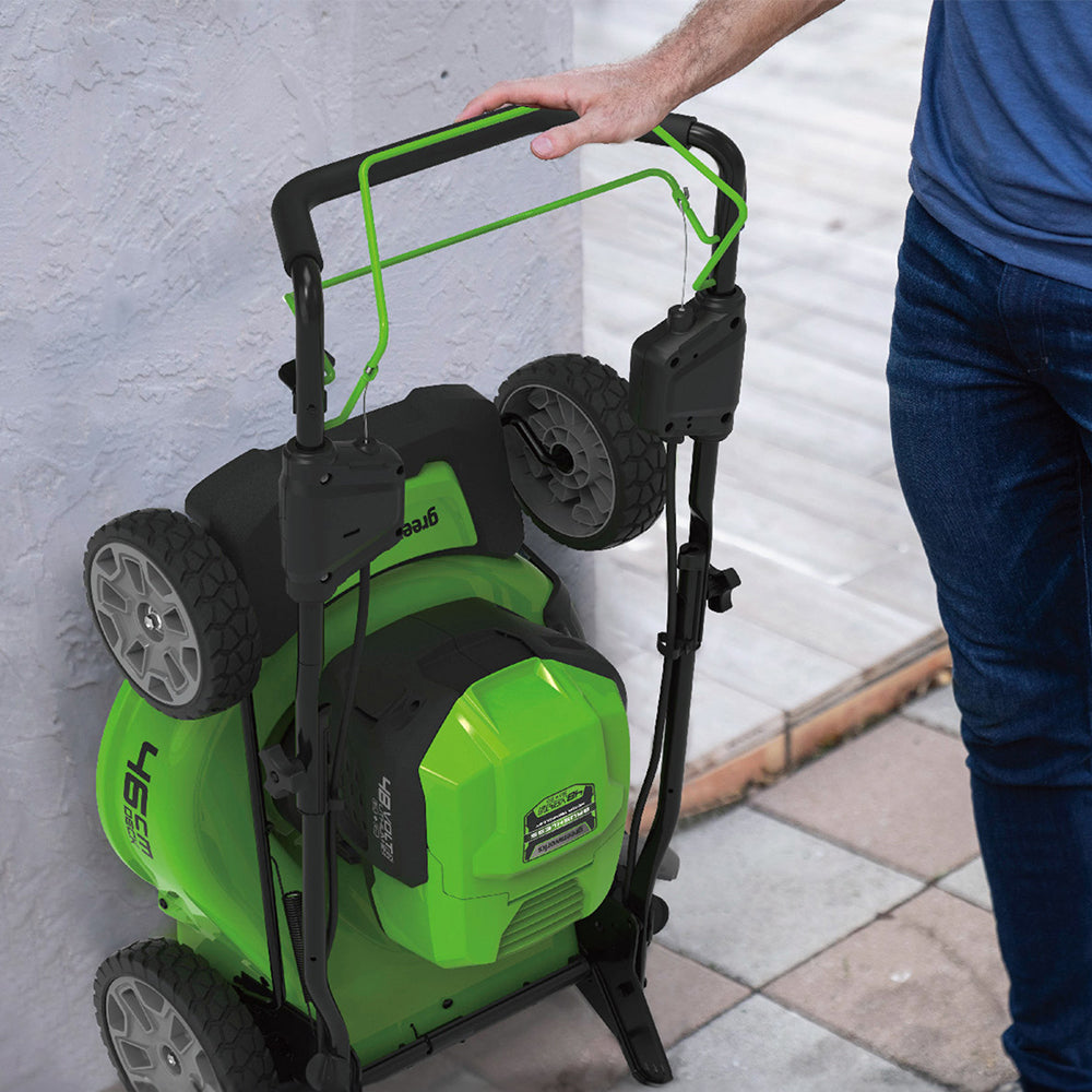 24V+24V Battery Lawn Mower 46cm G24X2LM46SP - Greenworks