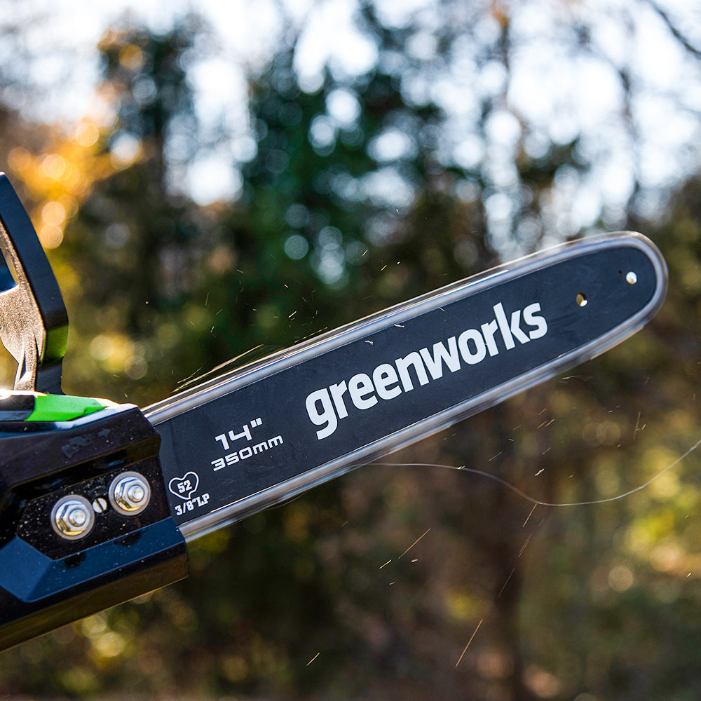 40V Chainsaw 35cm - 2x 2Ah Battery