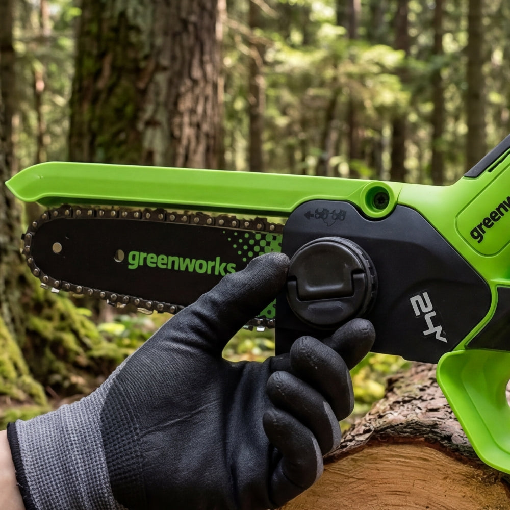 POWERALL 24V Mini Chainsaw 15cm Gen. II - 2Ah Battery