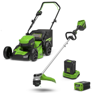 60V Lawn Mower 46cm + Grass Trimmer 40cm Set