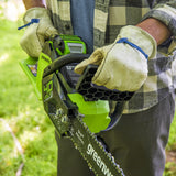 40V Chainsaw 35cm - 2x 2Ah Battery
